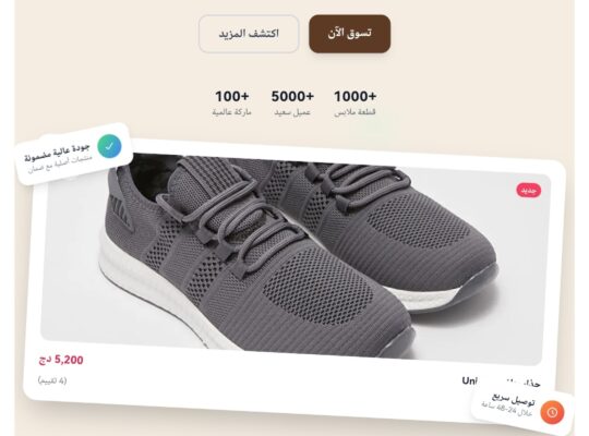 موقع تجارة إلكترونية جاهز للعمل مع دومين خاص به